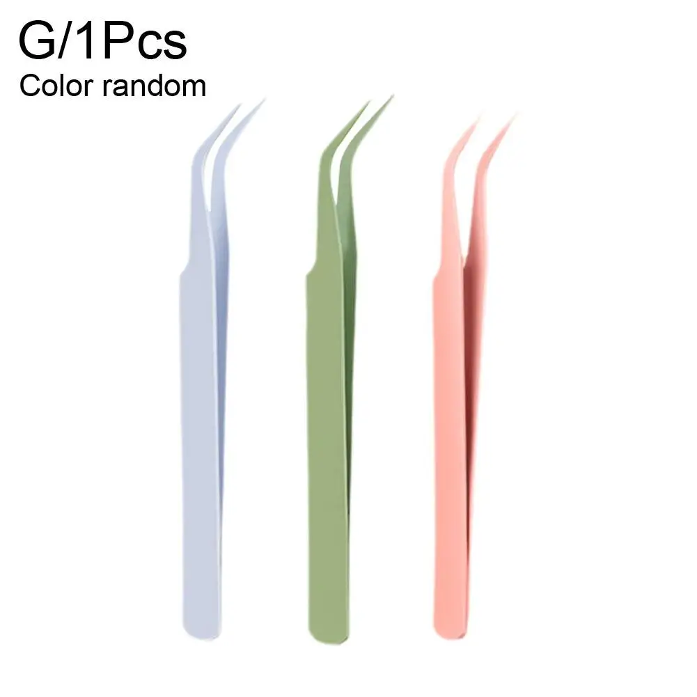 Self-Adhesive False Eyelash Kit Reusable Individual Cosmetic Eyelash Tweezers Clusters Tip No Irritation Material With Prec A3G3