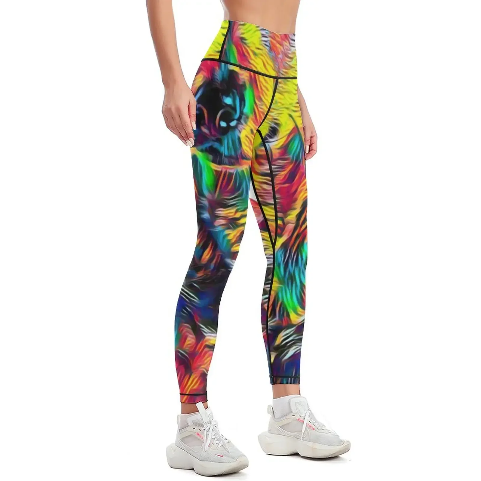 Jack Russel Terrier T-Shirt Leggings Women's sports pants exercise clothing for sportswear for gym sport set Womens Leggings