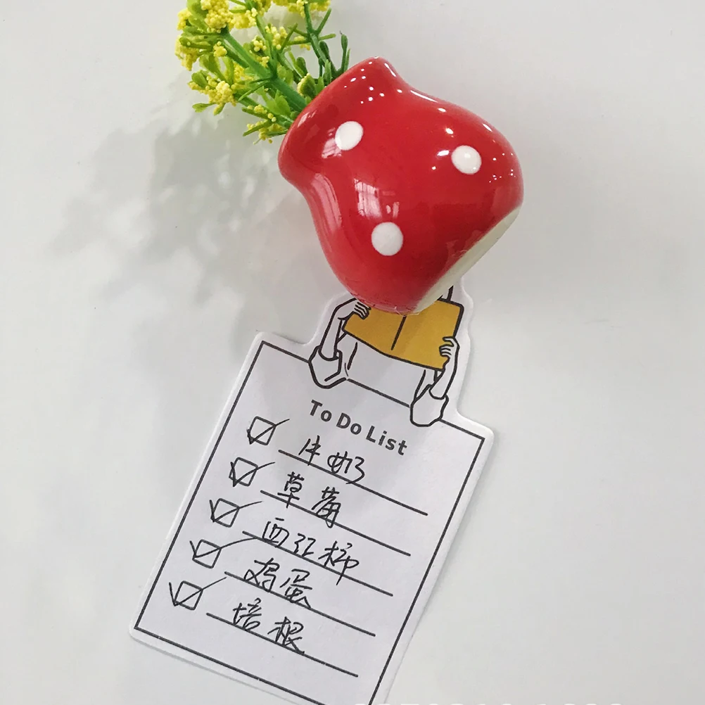 

10pcs Plants Decorative Magnets Smooth Surface Cute Fridge Accessories Glass Vase Kitchen Refrigerator Whiteboard Magnetic