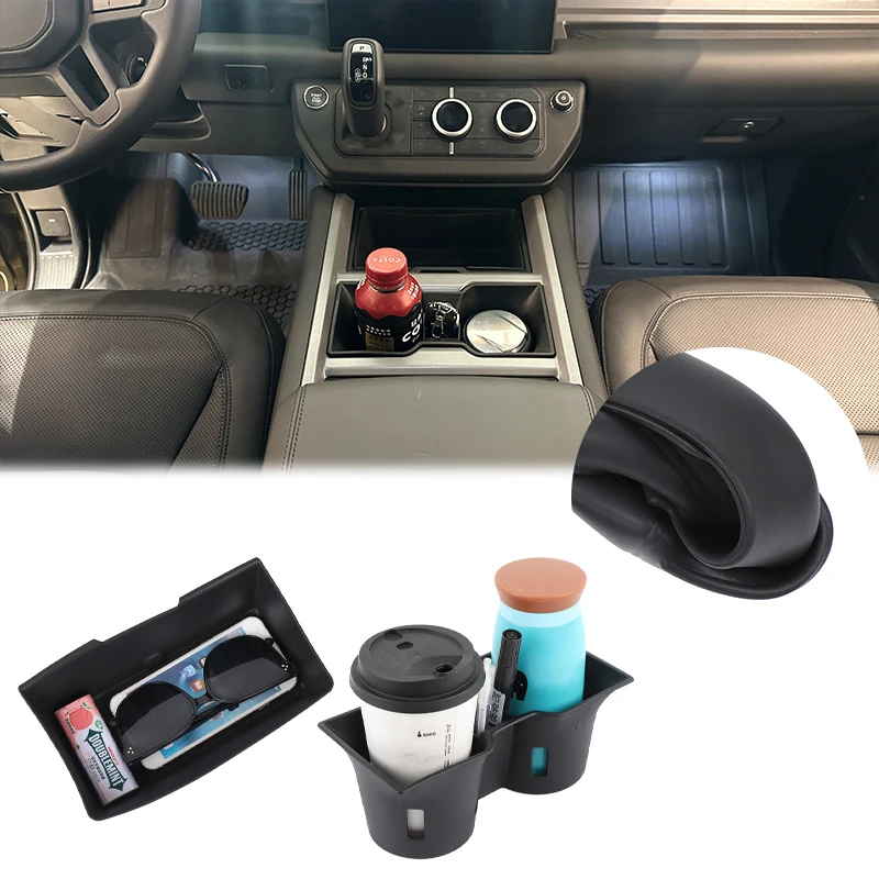 

Automobile Accessories For 2025+ Land Rover Defender L663 90/110/130 Silicone Center Storage Box