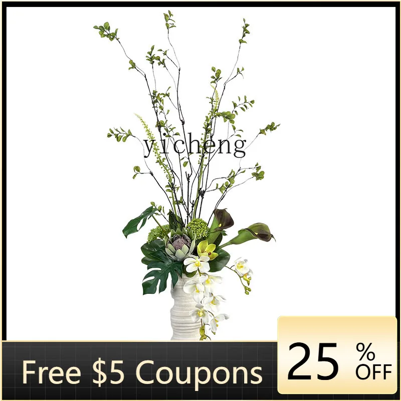 

YFY Niche Artificial Flower Arrangement Wall Hole Decoration Groove Wall Grid Decoration Slot High-End Bionic Flower