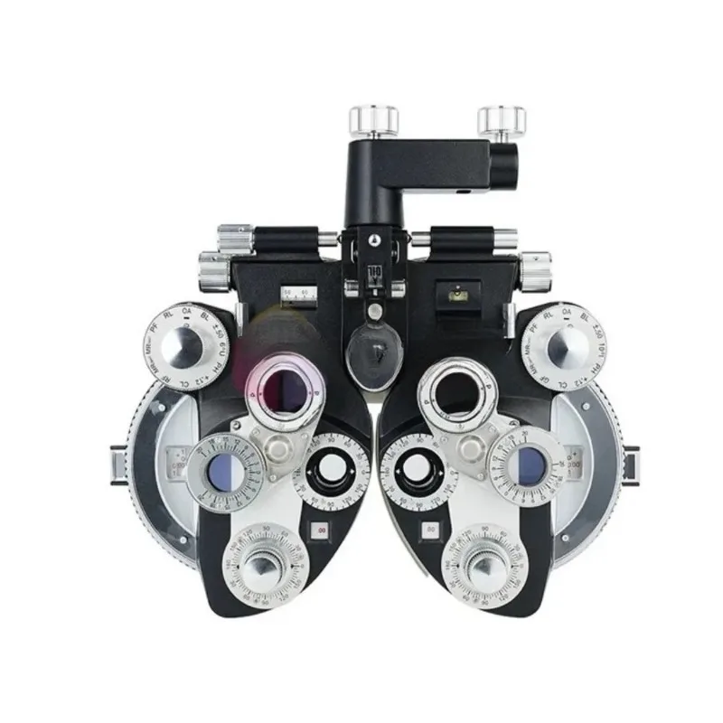 Ophthalmic View Vision Tester Black Optical Manual Refractor Optometry Phoropter
