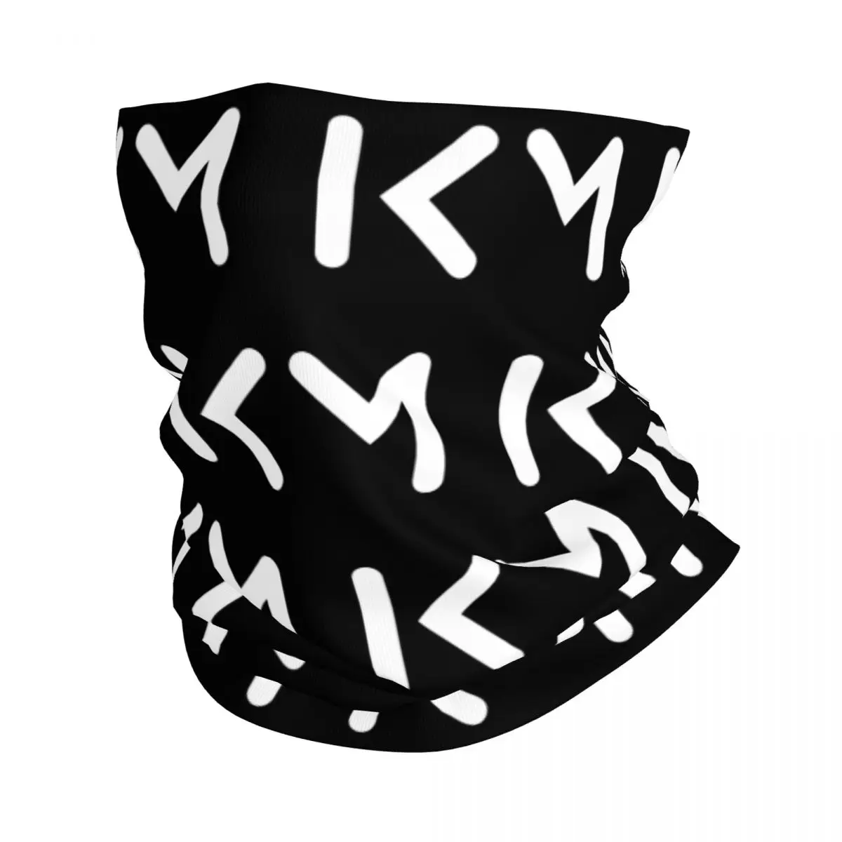 Custom Football Mbappes KM Logo Bandana Neck Warmer Men Women Winter Hiking Ski Scarf Gaiter Face Cover