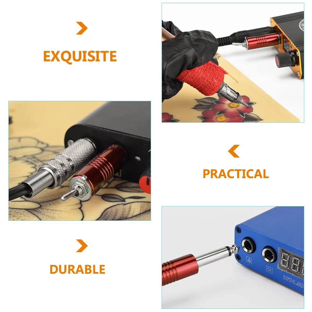 

Tattoo Foot Pedal Switch Wireless Power Supply Machine Accessories Stainless Steel Tattooing Supplies Long Lasting Durable Easy