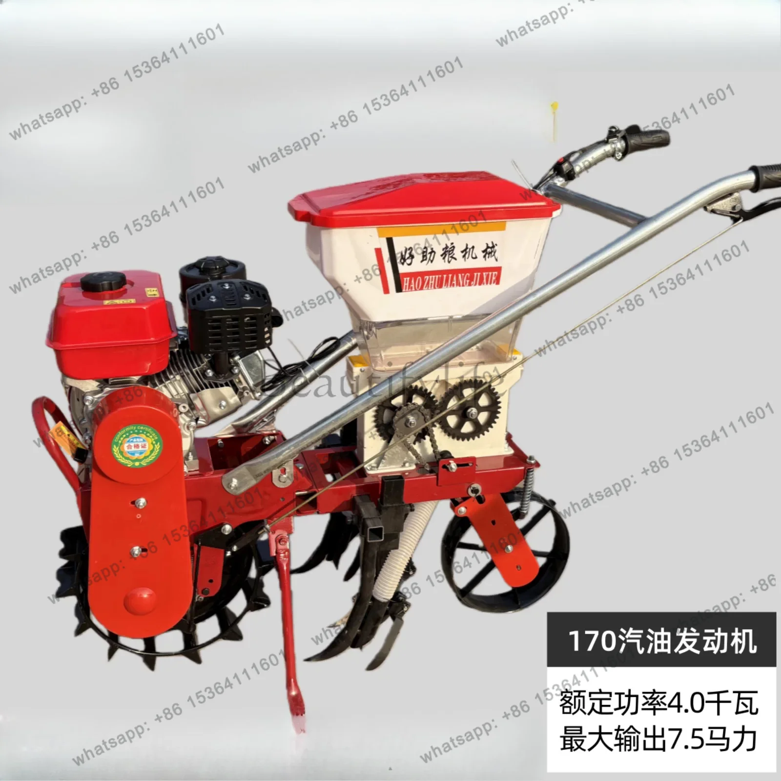 Fertilization Planter Seed Fertilizer Simultaneous Sowing Soybean Peanut Wheat Corn Sowing Fruit Tree Fertilizer