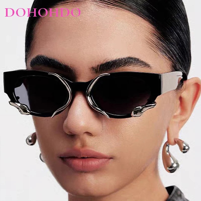 

Punk Y2K Luxury Women Sunglasses Brand Designer Men Sun Glasses Outdoor Party Street Photography Fashion Eyewear Unisex UV400