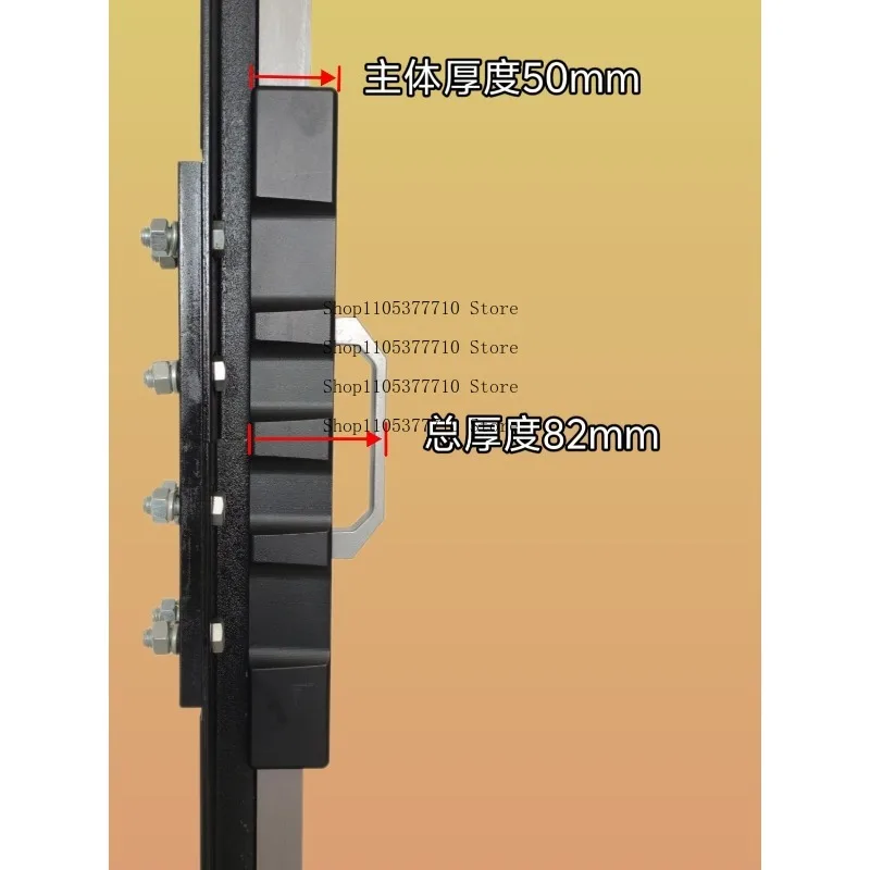 Magnetic Suction Elevator Guide Rail Docking Device Connection Artifact, Tooling Knife Edge Ruler Special for Elevator