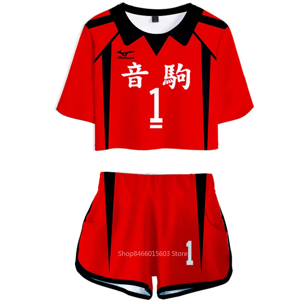 Anime Haikyuu Karasuno High School CosplayCostume Hinata Shyouyou Nekoma High School MSBY Volleyball Club Jerseys Christmas Gift