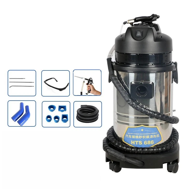 Walnut Blasting Machine for Car Engine, Clean Intake Valves & Combustion Chamber Carbon Deposits