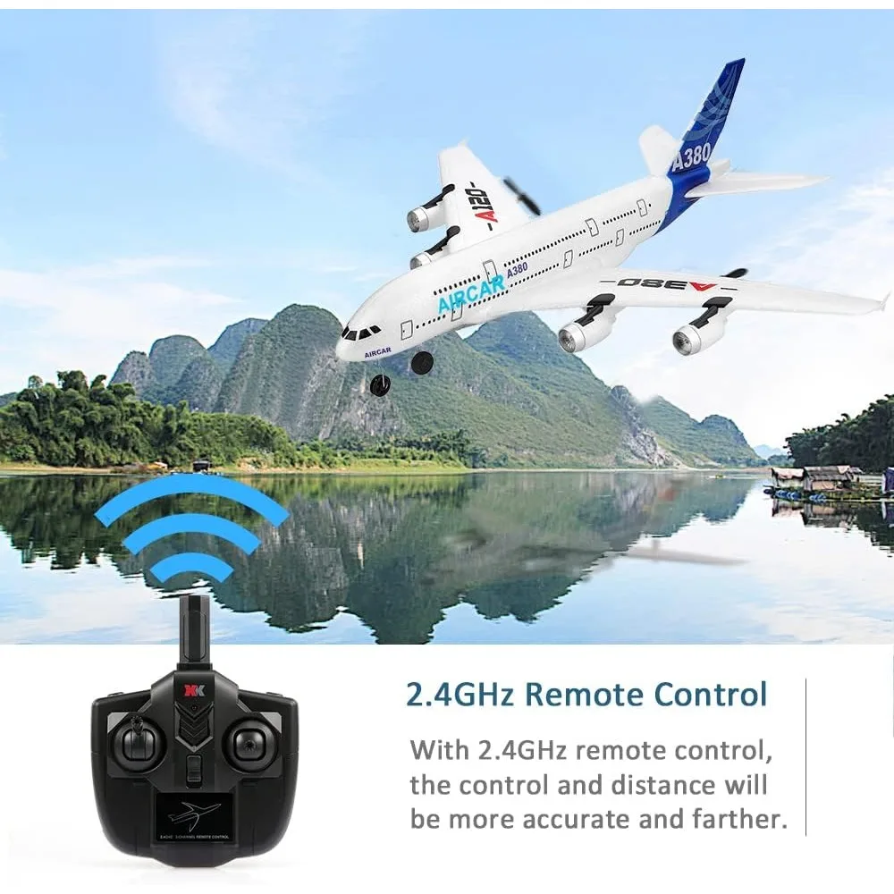 3채널 2.4GHz 원격 제어 EPP 고정익 비행기 - GoolRC 및 WLtoys 모델