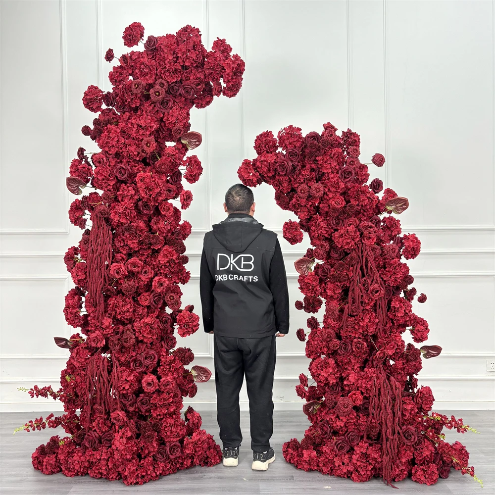 

Wholesale Realistic Artificial Silk Flower Arch For Wedding Valentine's Day & Back To School-Romantic Arrangements