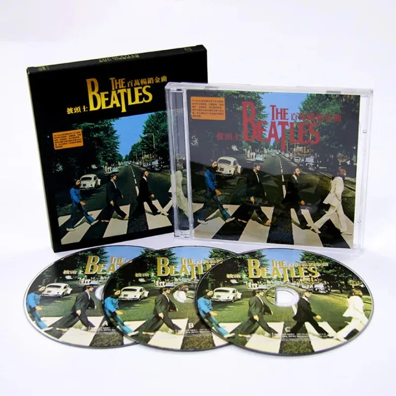 Beatles cd、Classic Euro-American Pop Rock Hits Compilation CD، إصدار معاد تركيب الصوت بدون فقدان، 3CD #2