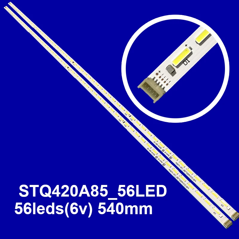NEW TV's LED For T42E03HU-01B T42E04DHU-01B 42L1353C 42L1356C STV-LC42T662FL 017-420-0006-1 Strips For STQ420A85 56LED