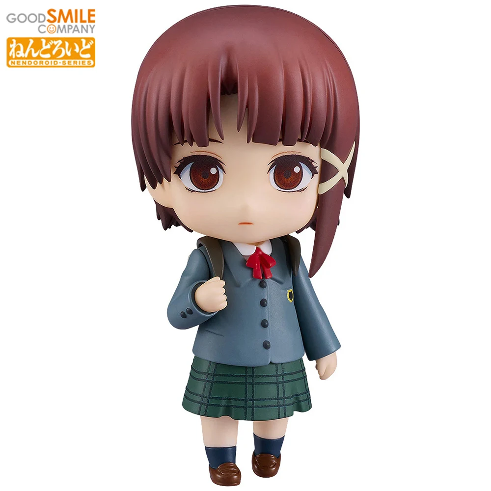 

Оригинальная НОВАЯ Good Smile Company Nendoroid Lain Iwakura (серийные эксперименты") 10 см Коллекционная аниме-фигурка