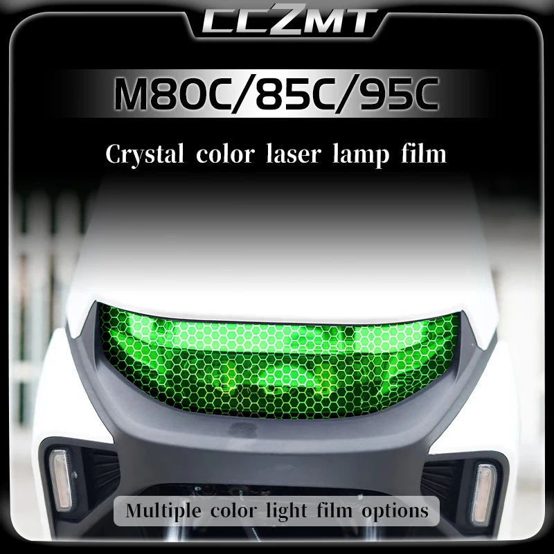 

For Ninebot M80C M85C M95C headlight film honeycomb laser sticker decorative sticker accessories modification