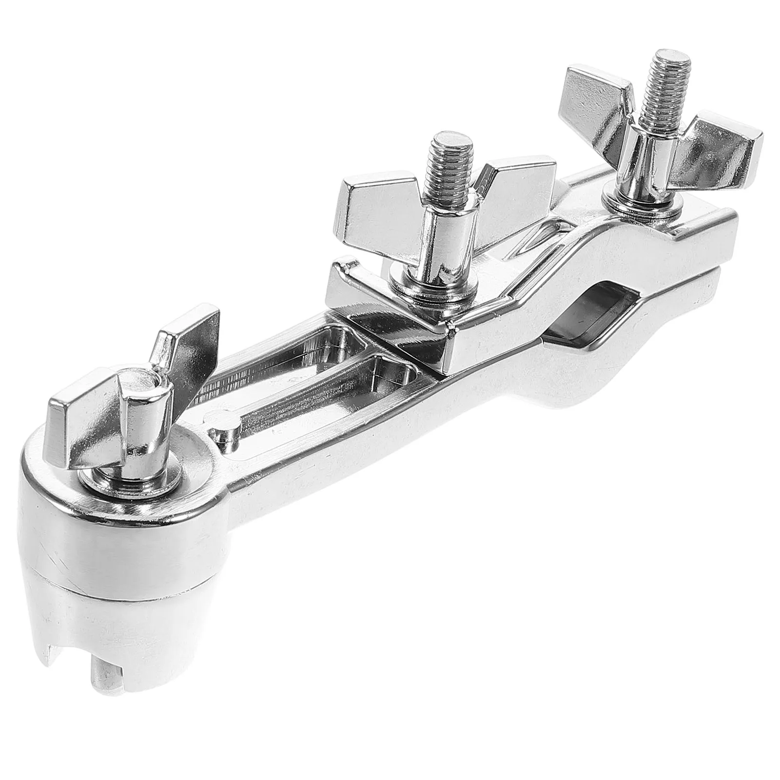 

Drum Clamp Cowbell Bracket Clamp Rack Iron Cowbell Holder Durable Lightweight Sturdy Metal Mount Clips for Drums