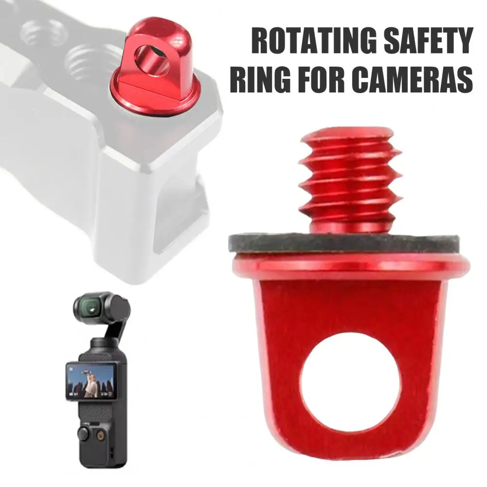 카메라 용품 카메라 어깨 스트랩 나사 범용 카메라 안전 연결 링 액세서리 어깨용 금속 나사