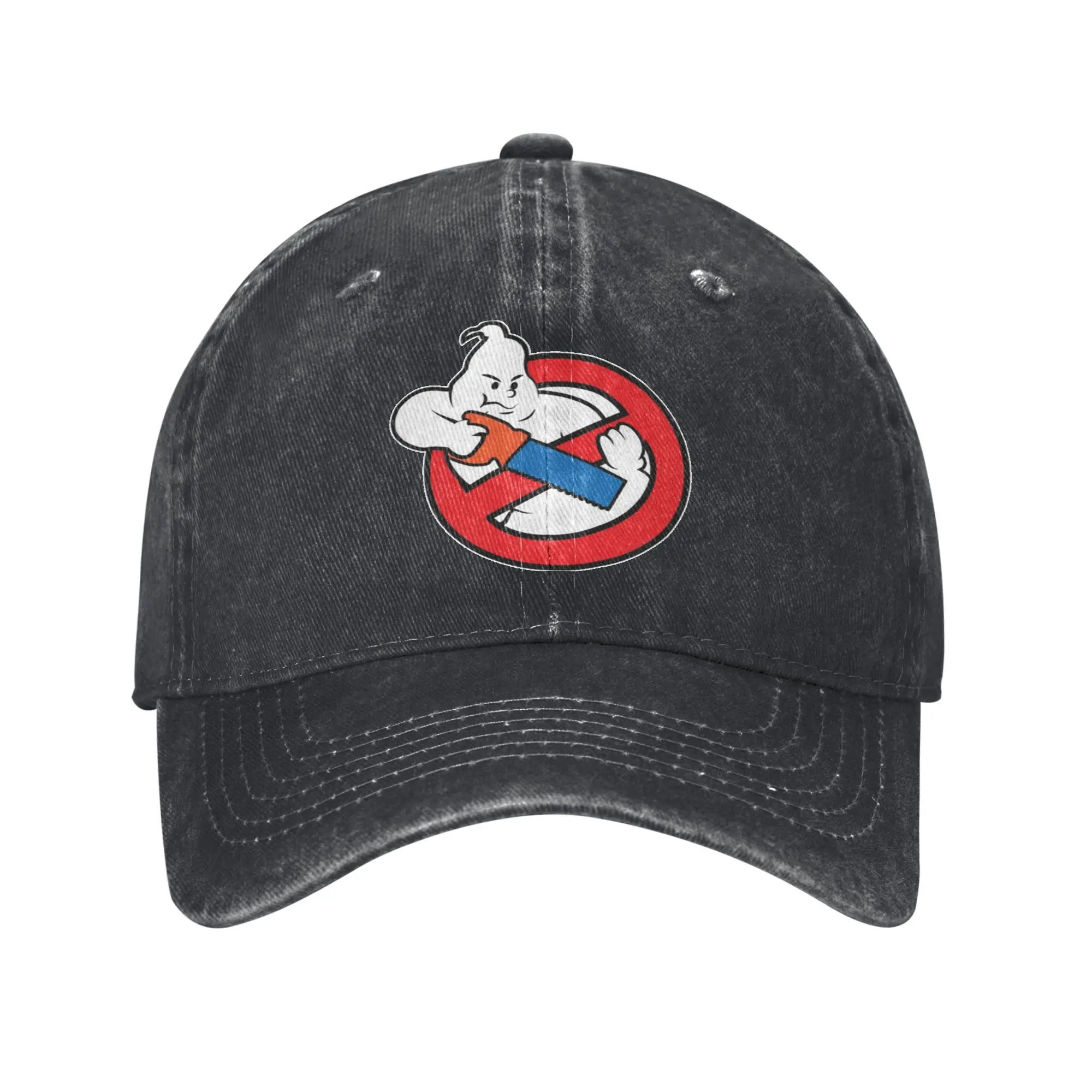 Ghostbusters Monster Baseball Caps Vintage  Washed Ghost Busters Headwear Unisex Style Outdoor Summer Adjustable Caps Hat