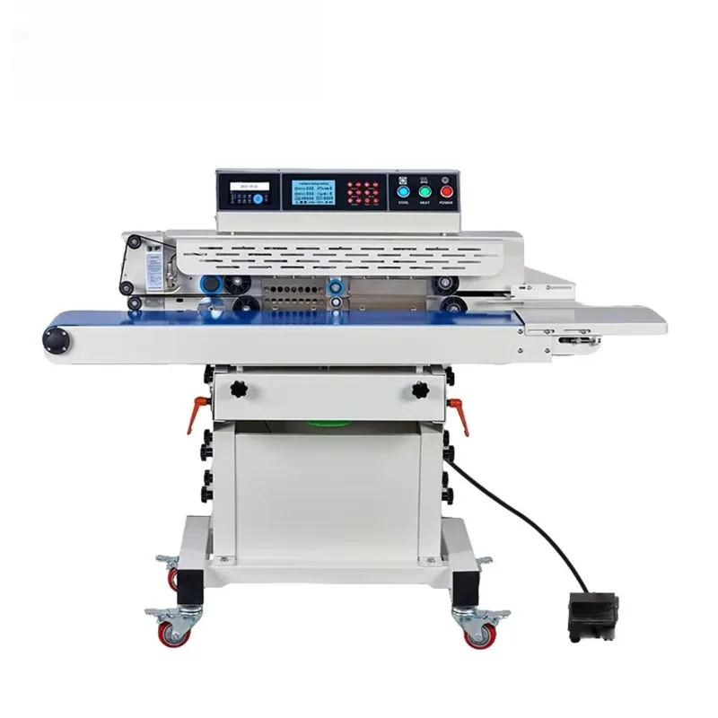 Continuous Coding & Sealer for Food Snack Bread Industrial Vacuum Heat Sealing Multipurpose Packaging Tools for Daily Commercial