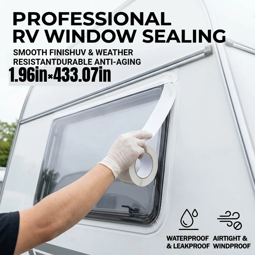 [1 Roll RV Tape] Premium RV Sealing Tape 1 Roll | 11 Meters (433.07 Inch)