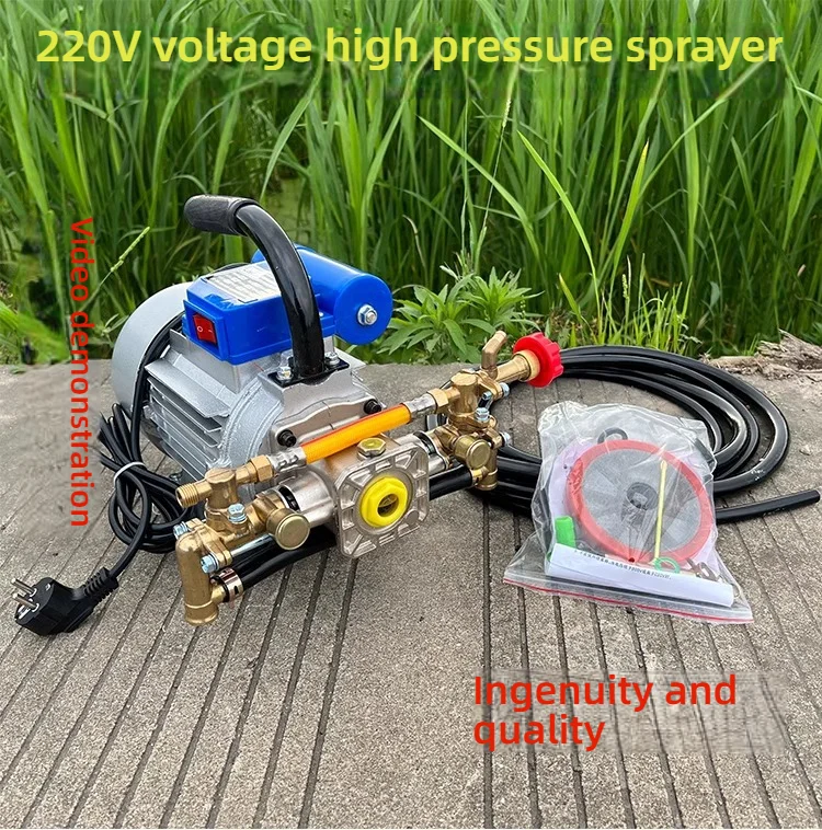 Electric Sprayer Household Four-stroke Dual Cylinder Spraying Pump Agricultural