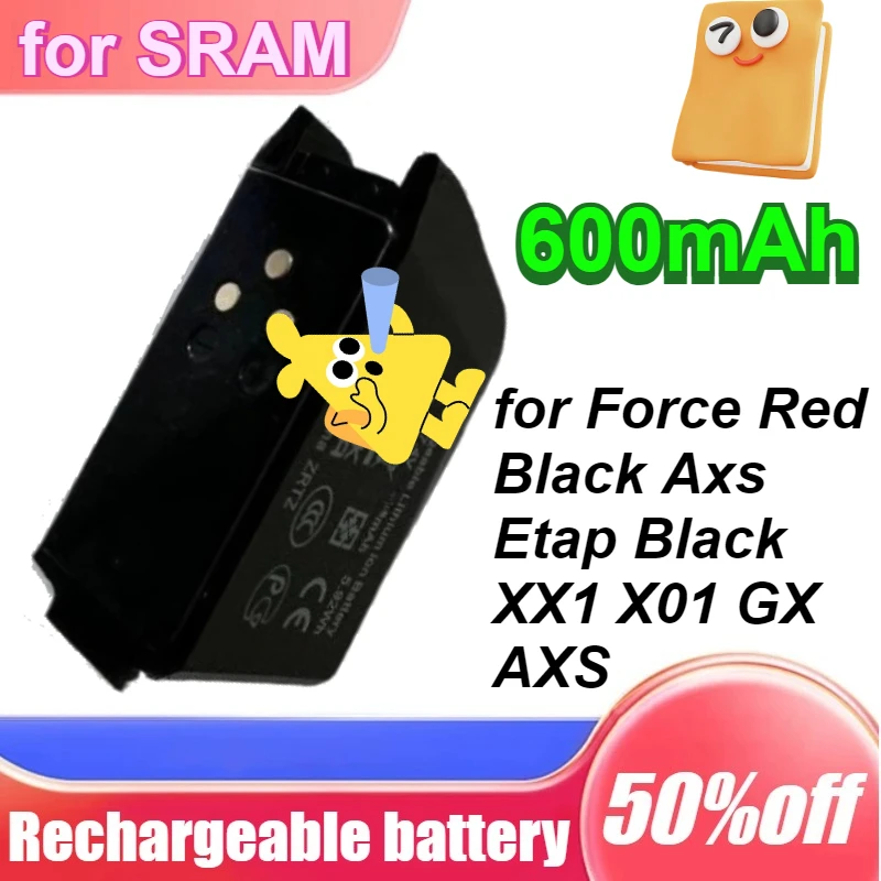 

600mAh Replacement Battery for SRAM Force Red Black AXS Etap Black XX1 X01 GX AXS Wireless Electronic Transmission System