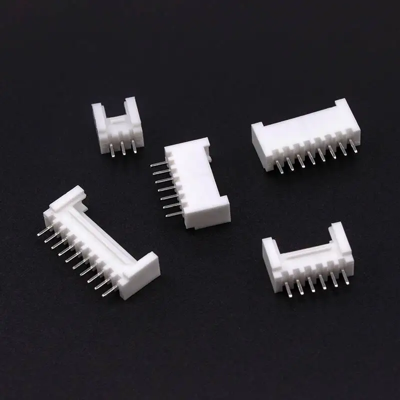 50 Stück HY2.0 Gerader Steckverbinder mit Schnalle und Verriegelung, Steckerabstand 2 mm, 2P345678p10p Bein – Detail 5
