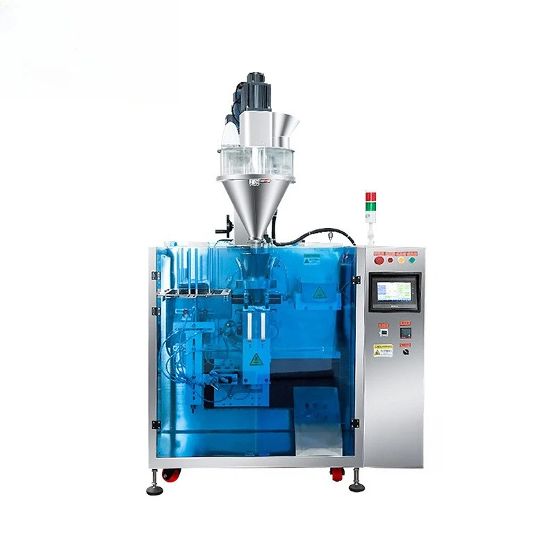 Automatic bag feeding type, quantitative weighing and packing machine, large screw filling machine
