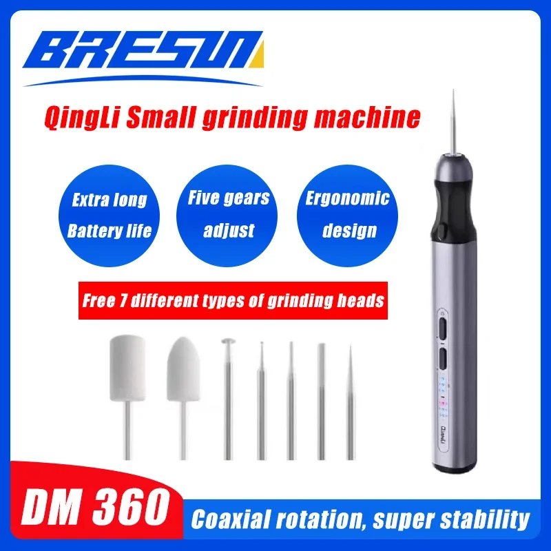 QIANLI iHandy DM360 High Precision Mini Polishing Pen Intelligent Motherboard  IC Chip Face ID Lattice Burnishing Cutting Tool