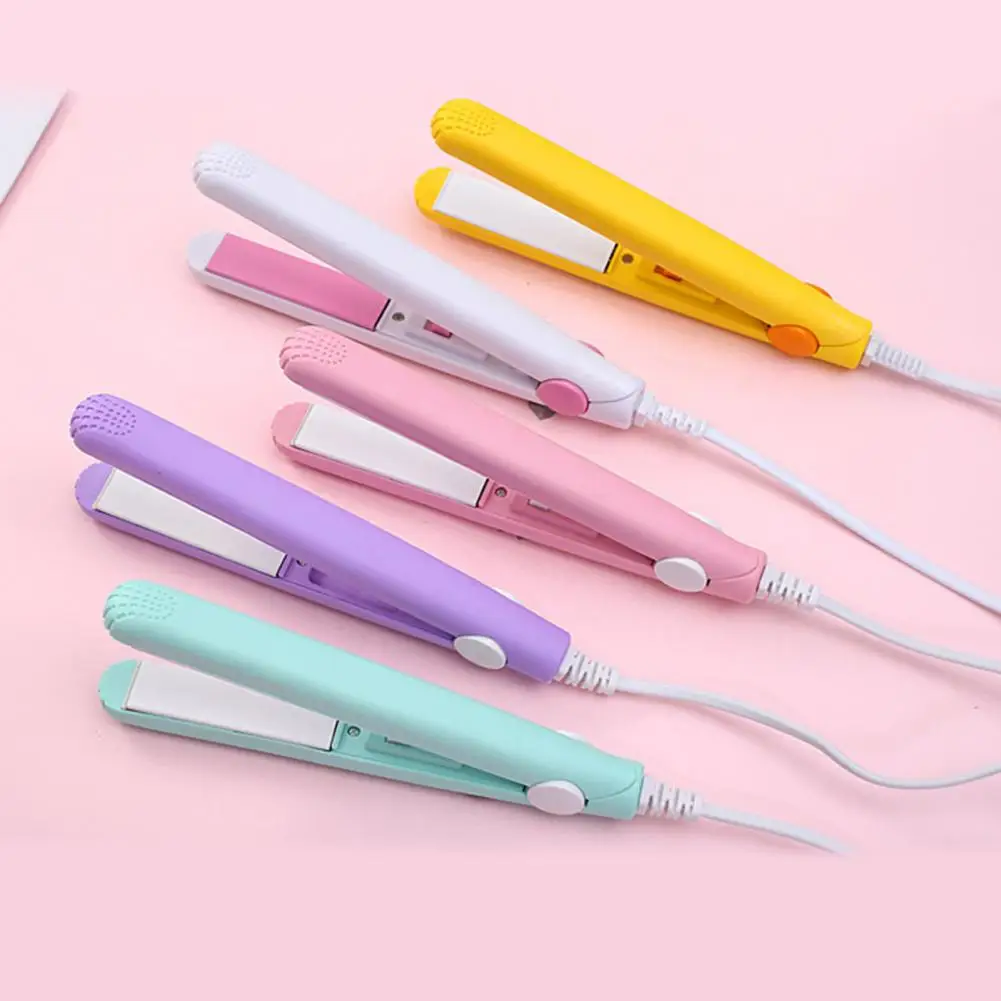 

Women Hair Straightener Fast Heating Portable Hair Styling Tool for Women Wired Hair Straightener Curling Iron for Straight