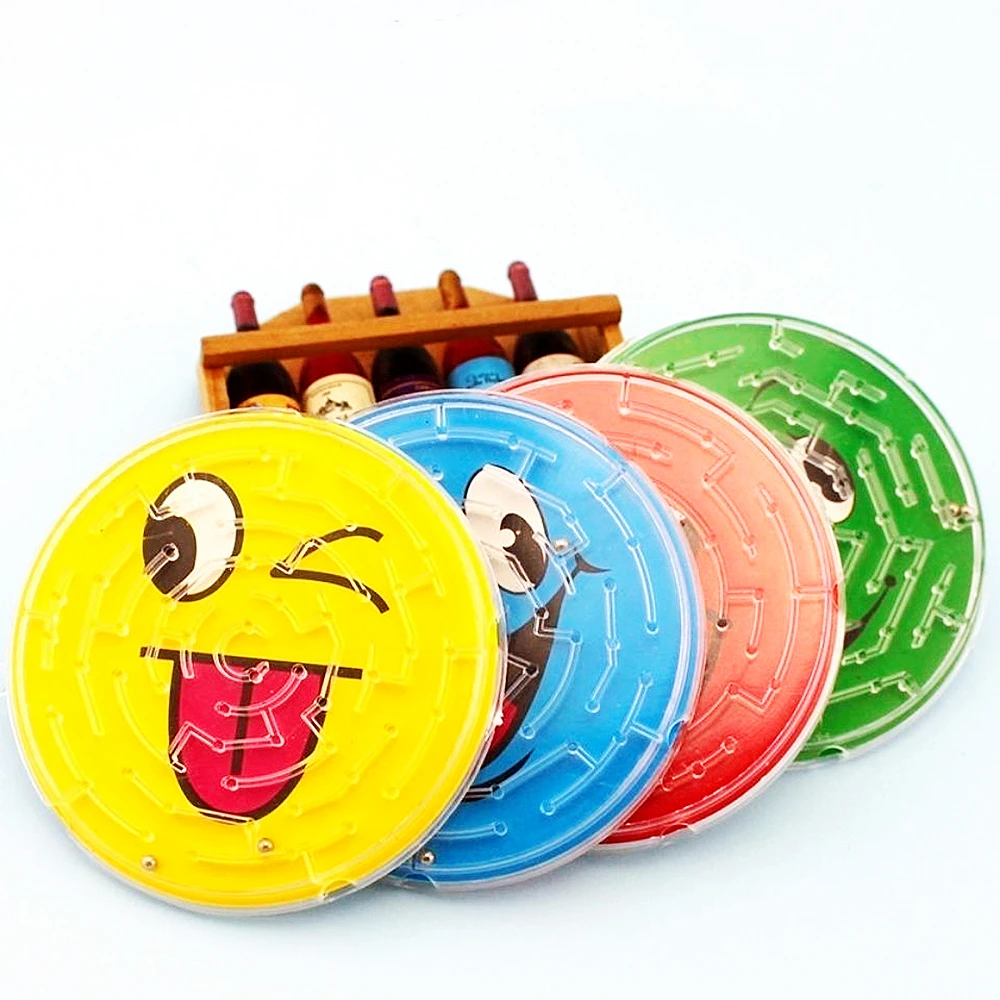 10-50 Stuks 7 Cm Leuke Ronde Track Bead Doolhof Speelgoed Kinderen Verjaardagsfeestje Gunsten Pinata Filler Kleuterschool prijzen Carnaval Feestartikelen