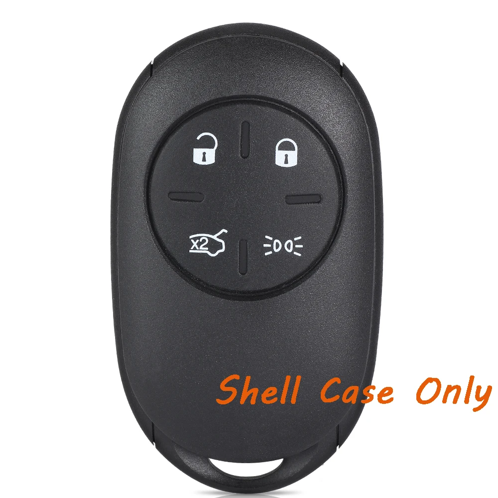 

KEYECU Remote Key Shell Case Fob Cover for Fiat 500E 500 EV 500X 500 E Topolino 2020 2021 2022 2023 2024 4 Buttons