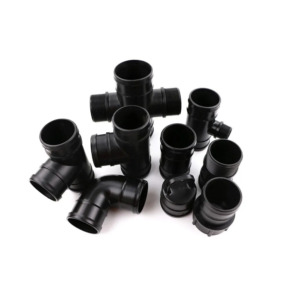 High Quality Agricultural Irrigation Flat Hose Coupling Cross Coupling with External Middle Thread