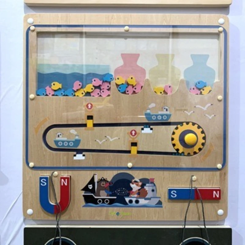 

Magnetic games, kindergarten wall games, puzzle operation boards, wall toys