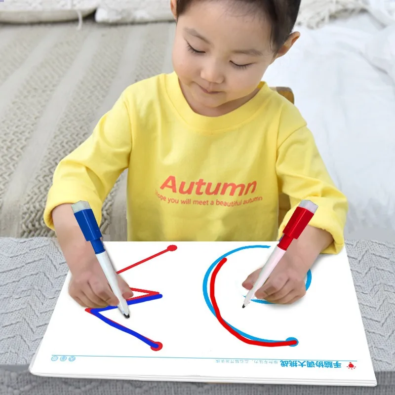 Hand-Brain Coordination Action Practice Development Set Used for Overall Brain Balance Attention Improvement Tool