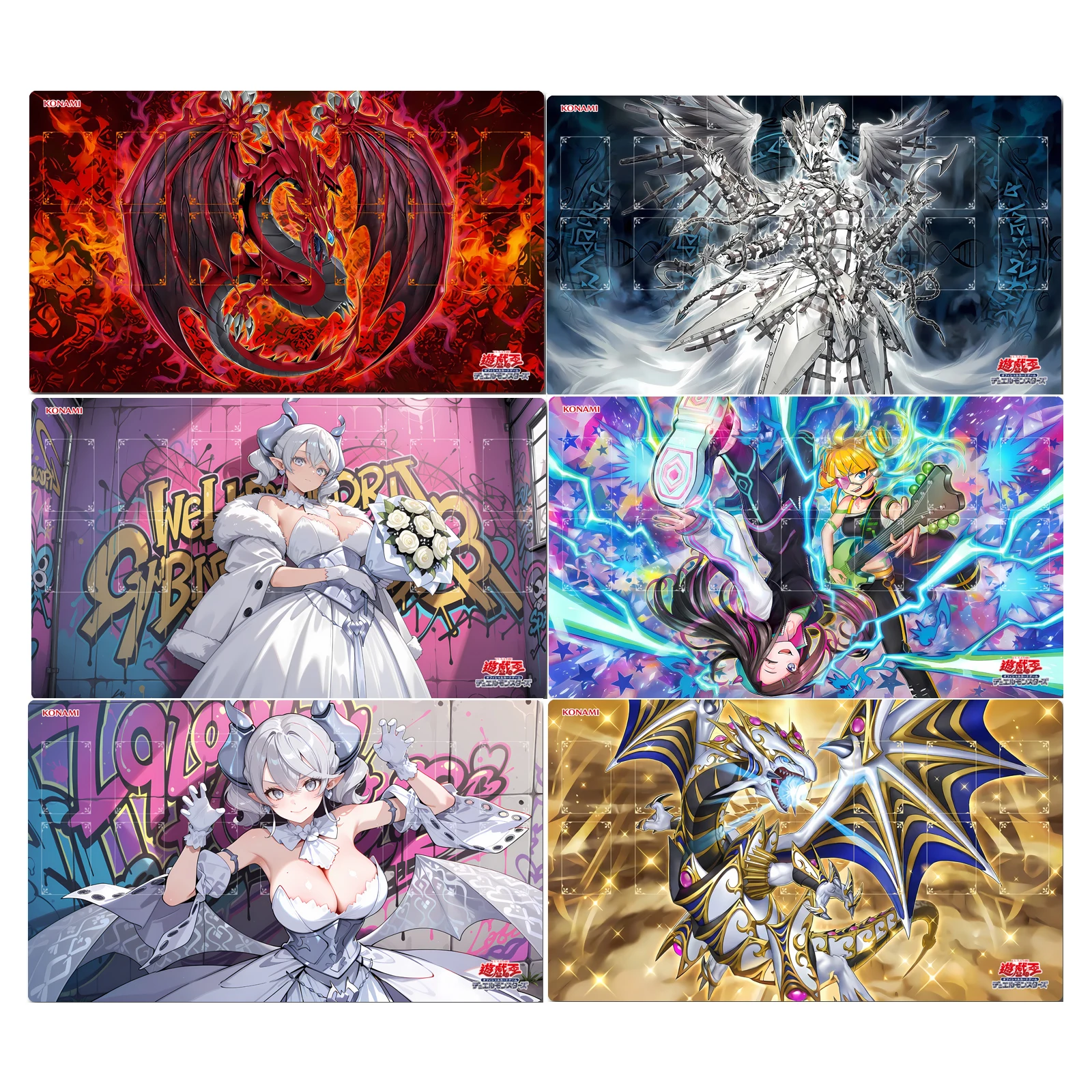 

600X350X2Mm Diy Yu-Gi-Oh! Darklord Card Battle Mat Ygo Labrynth Single Player Board Game Card Duel Plate Battle Mat Gift Toys