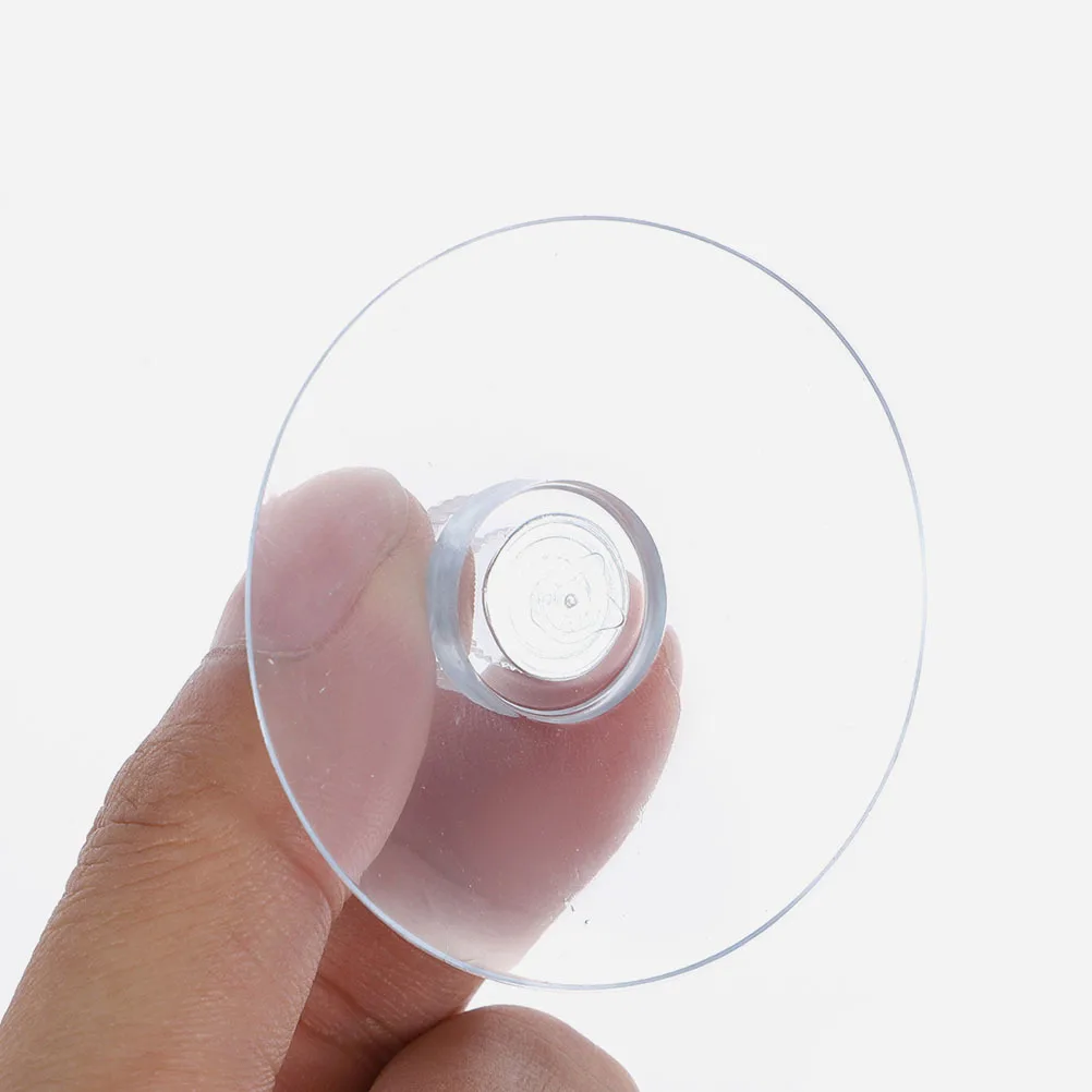 

10Pcs Transparent Suction Cups Anti Slip Pads Heavy Duty Hooks for Glass Windows Mirrors Tiles Smooth Surface Hanging