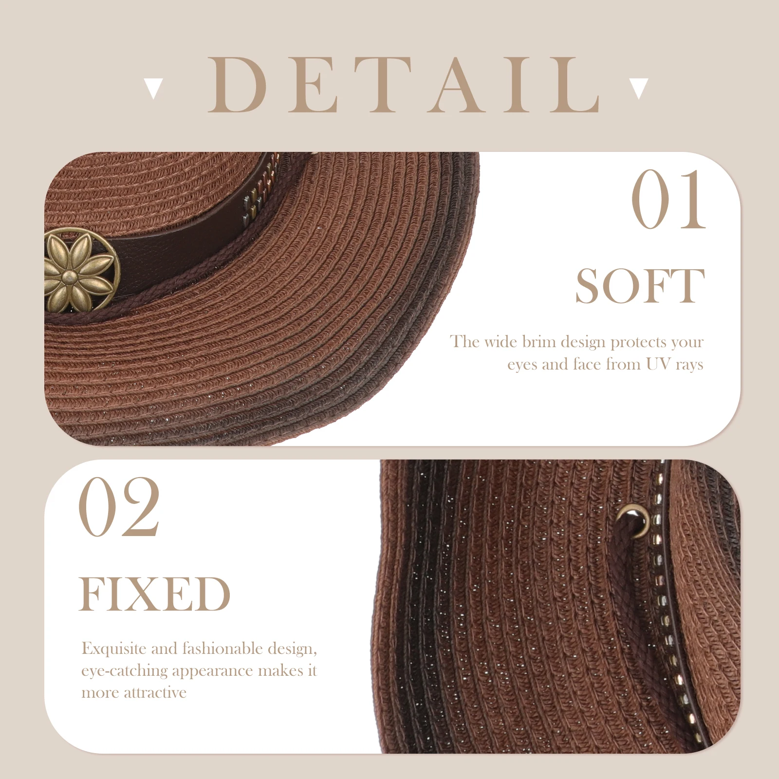 

Women's Cowboy Hat Sun Shade Hats for Mini Womans Summer Miss Straw Western Cute