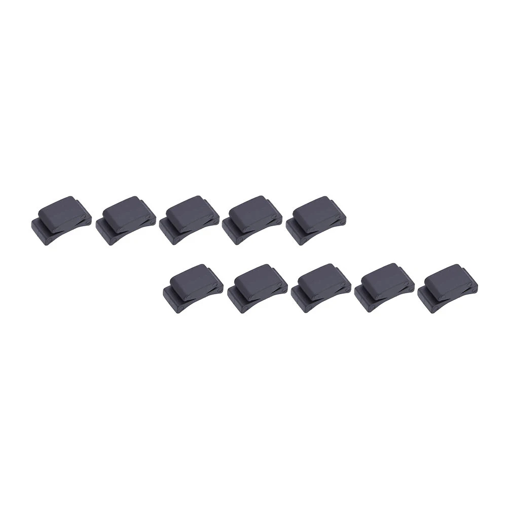 

10pcs Rubber Guitar Pick Clip Pick Clips Rubber Black Practical Durable Simple Picks Holder Accessories Fittings