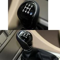 5 6 Speed Pu Leather Car Gear Shift knob Shifter Handball For Ford Mondeo 4 Mk4 Kuga Focus Mk2 Auto Accessories