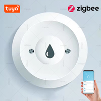 Tuya Smart Zigbee Water Leakage Sensor Alarm Water Level Detector Flood Leakage Sensor APP Remote Control Security Alarm System