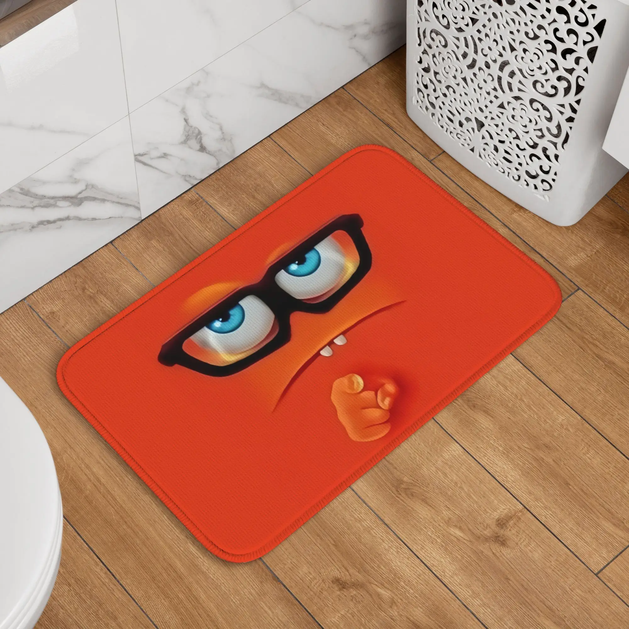 Custom Funny Expression  Front Door Floor Entrance Mats Outdoor Lovely Kitchen Bathroom Doormat Bedroom Carpet Rug