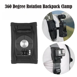 360 Degree Rotation Backpack Clamp Clip Belt for DJI Osmo Pocket 3 2 Quick Release Holder Adapter Bag Bracket Gopro 12 Accessory