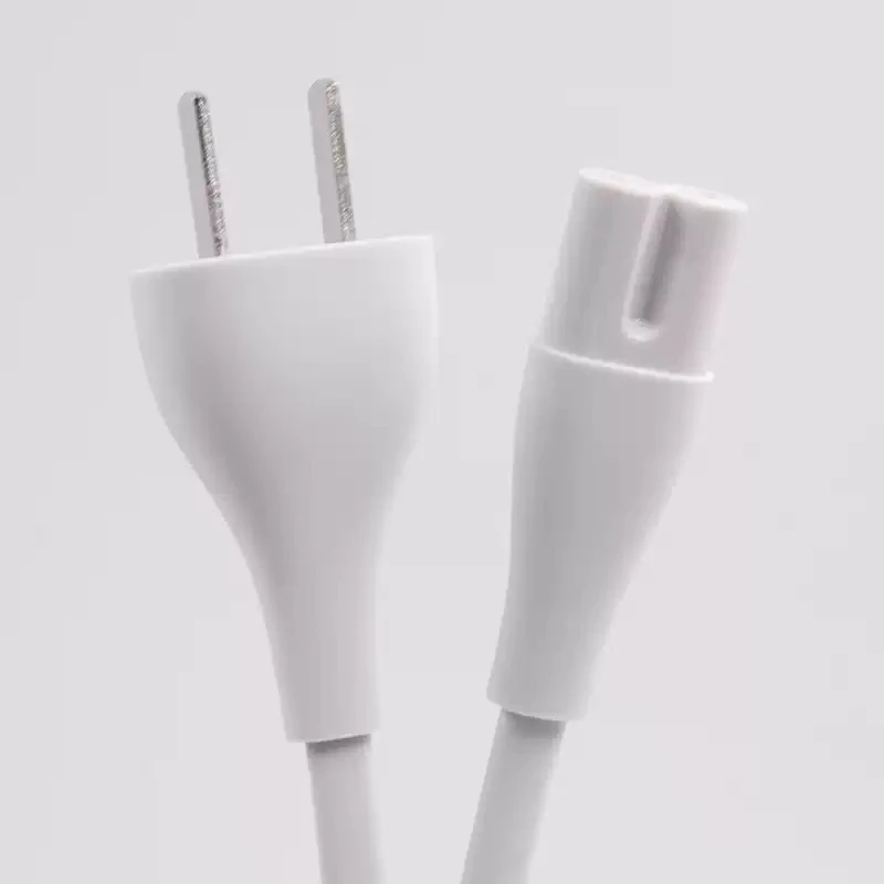 For 2-Pin Figure 8 Power Cable For Xiaomi Air Purifier Fan Vacuum Printer（2pcs）
