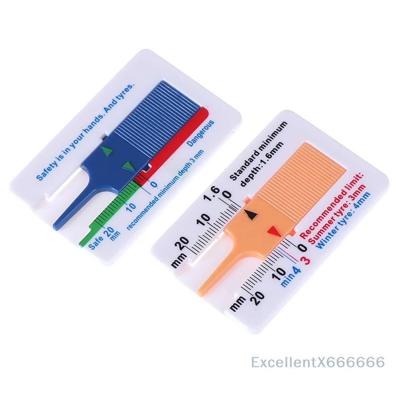 0-20mm Autoreifen Reifenprofiltiefenmesser Messgerät Messwerkzeug