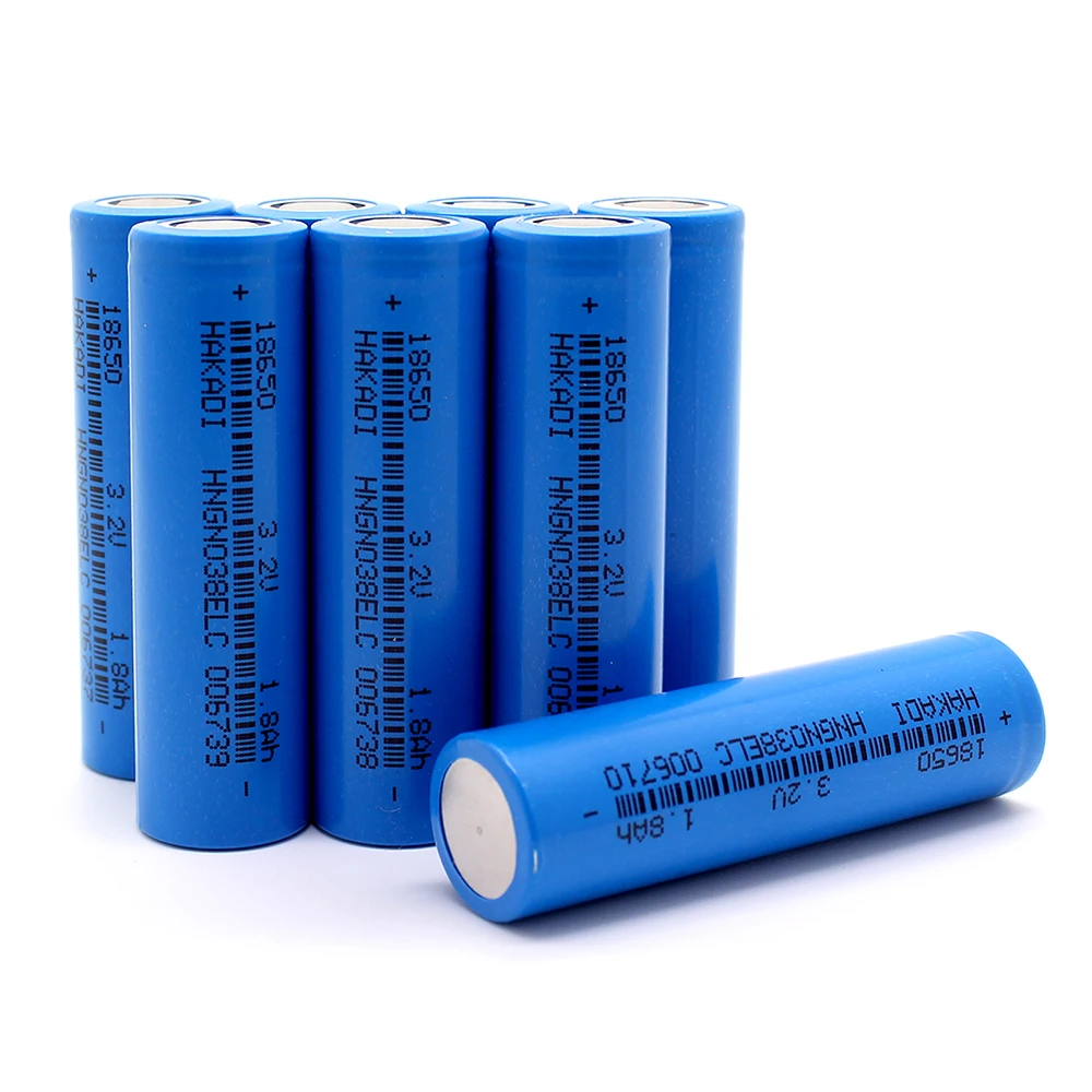 100 sztuk Lifepo4 18650 3.2V 1500mah 1800mah 21700 3.2V 3000mah 26700 4000mah 32700 6000mah akumulatory dla majsterkowiczów słonecznych