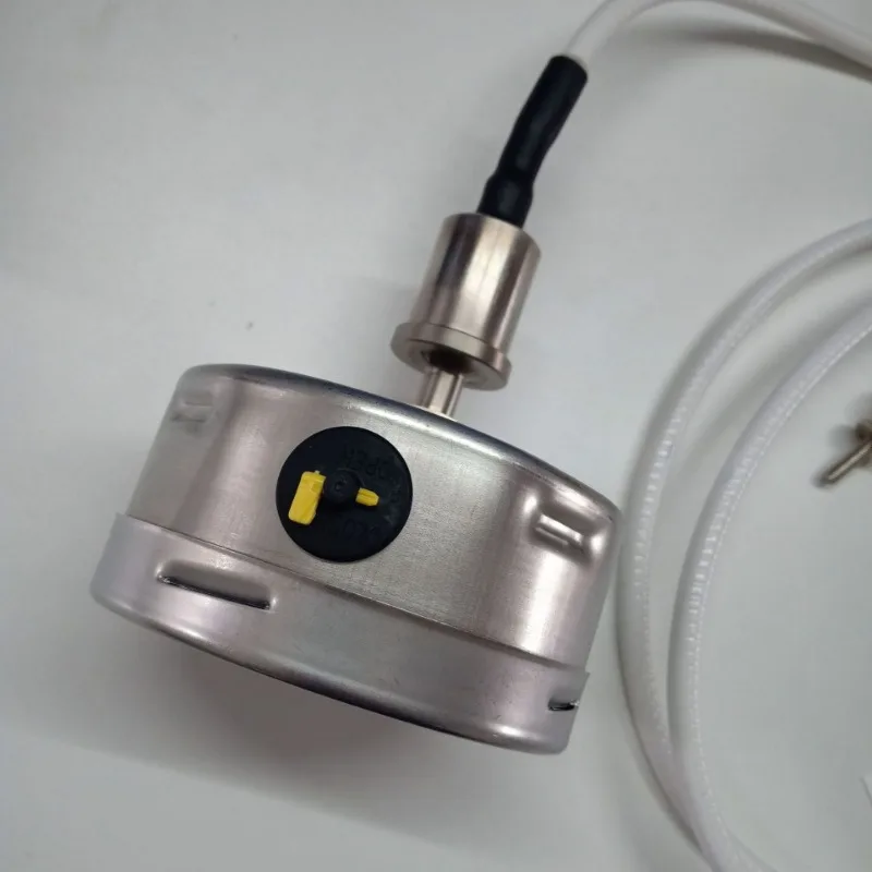 Parts for WIKA Sanitary All Steel Pressure Gauges 0-0.4 MPA Axial with Bracket 2M Capillary Clamp 50.5MM