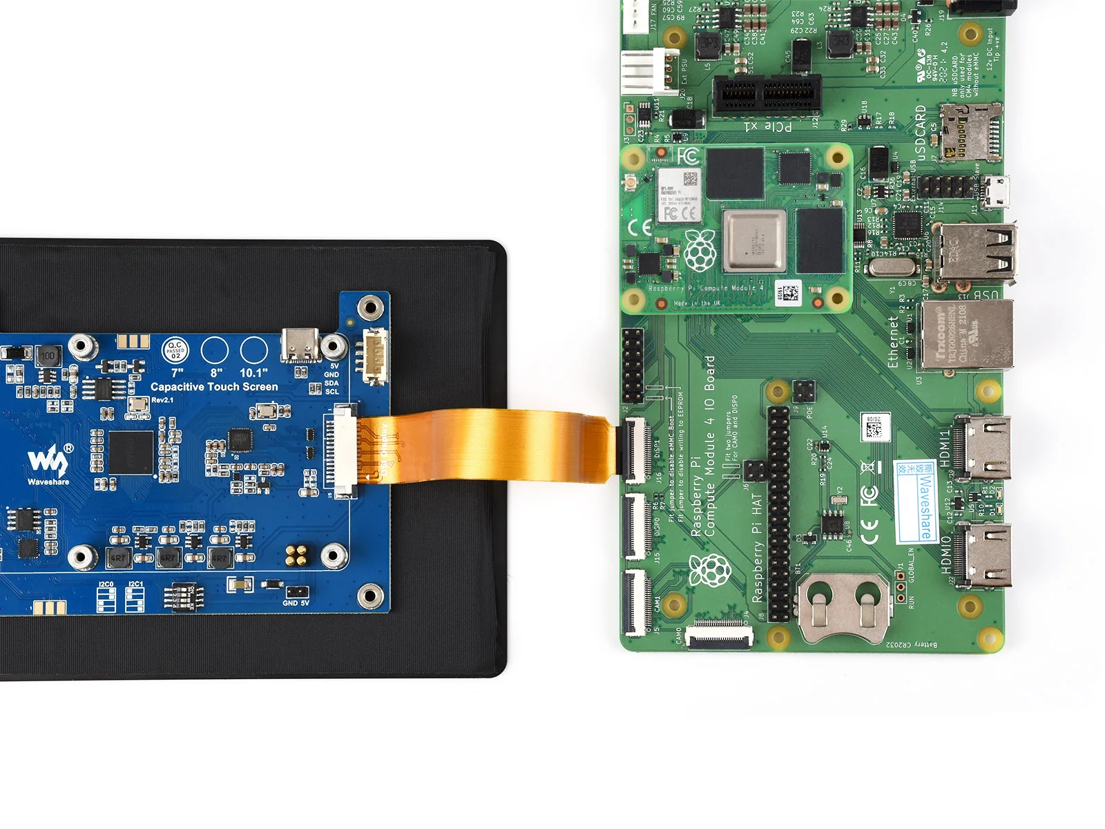 7inch DSI LCD (E) Waveshare Ca - Pi Display review and price