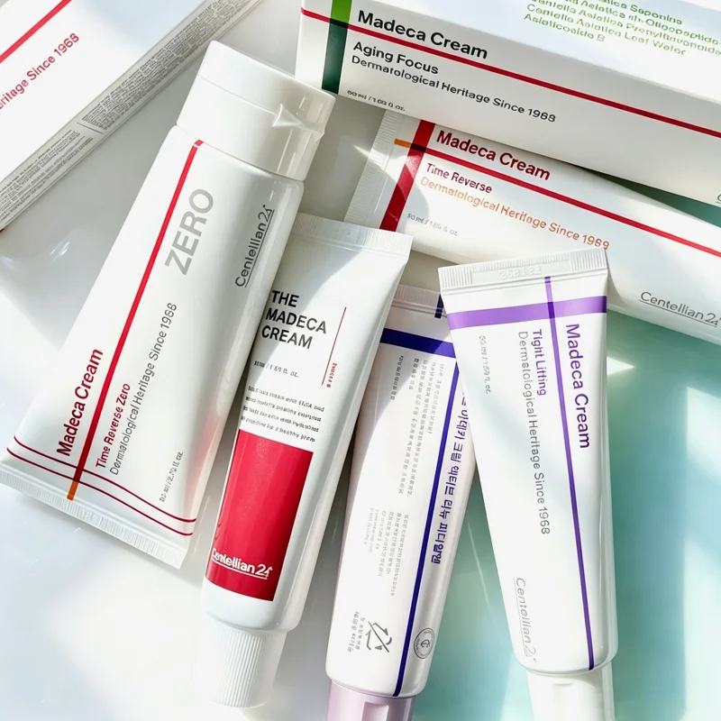 Nouvelle Crème Centellian 24 Madeca Formule Active Renouvellement PDRN Hydratante Raffermissante Éclaircissante Réparation de la Barrière Cutanée Soin Quotidien du Visage