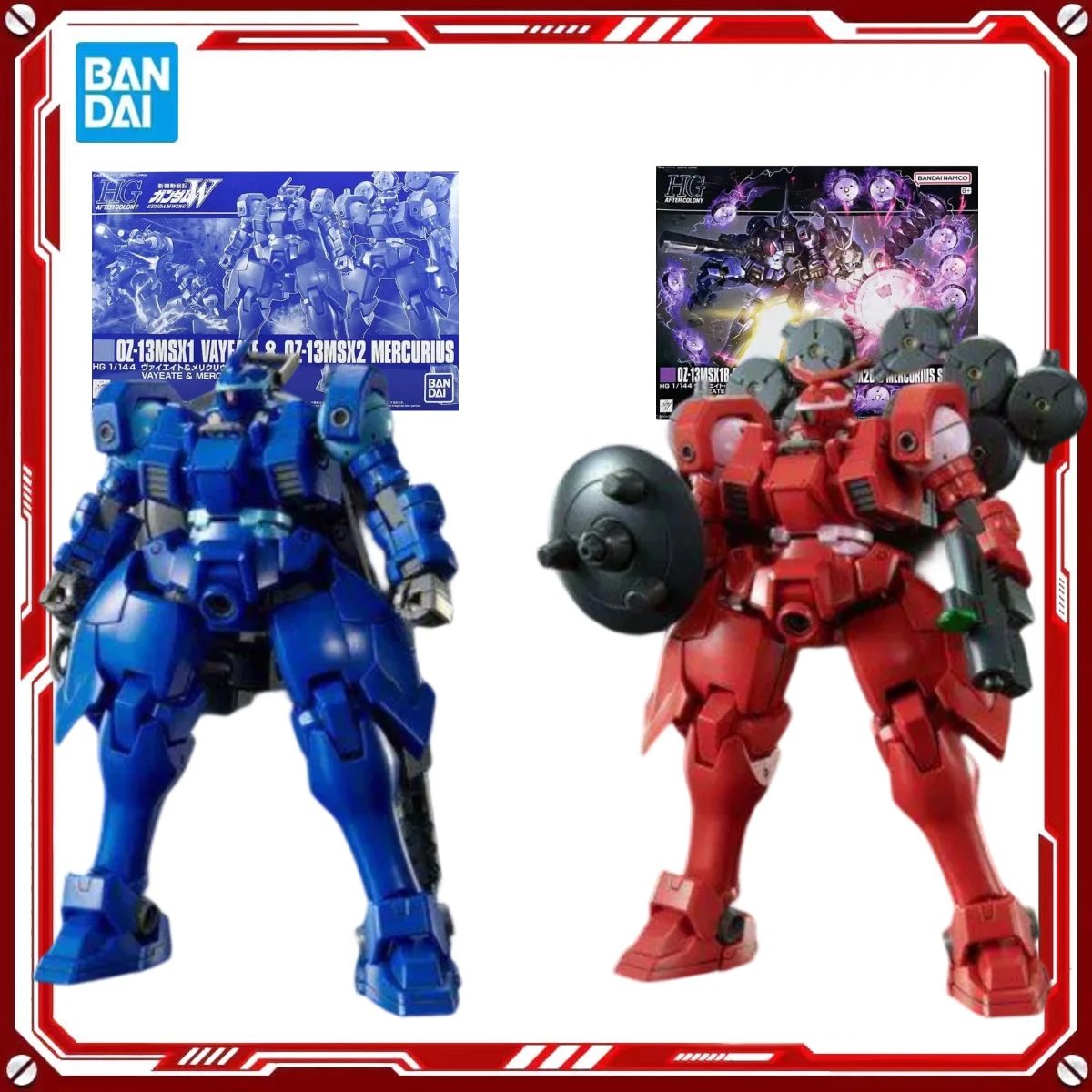 

Оригинальные фигурки GUNDAM от Bandai, модели HG Vayeate Mercurius VAYEATE, аниме-фигурки, игрушки-модели, подарок для мальчиков и девочек